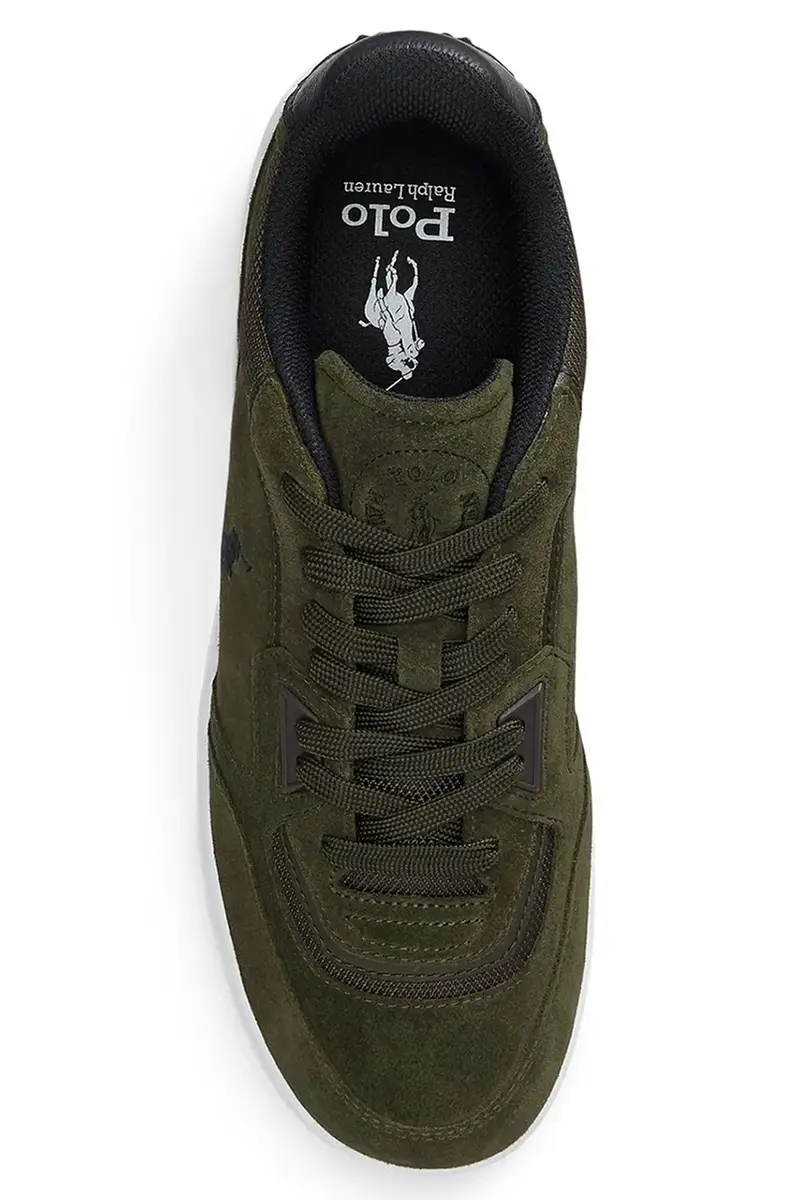 sneakers in camoscio Opn Mster Pp uomo colore verde 809974025002 miniatura 4