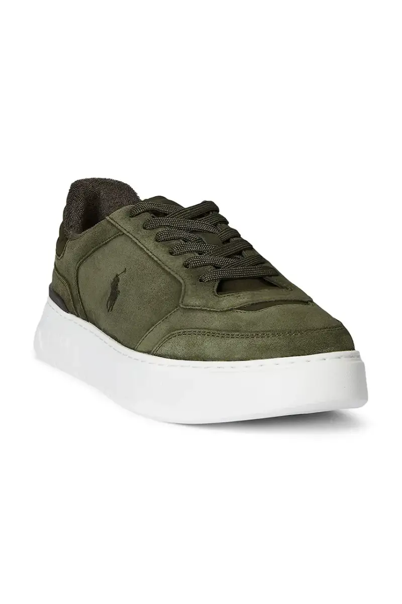 sneakers in camoscio Rlite Sport Verde miniatura 2