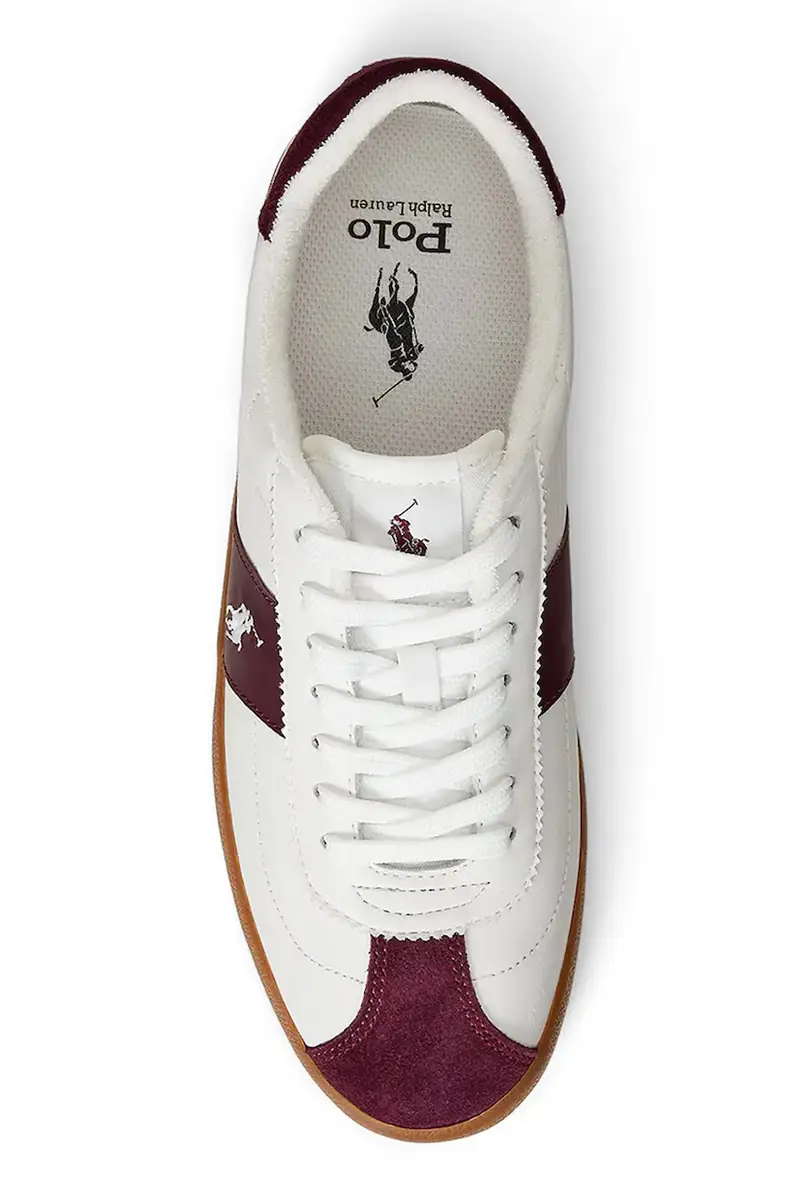 sneakers in pelle Court Vlc Pp Bianco miniatura 5