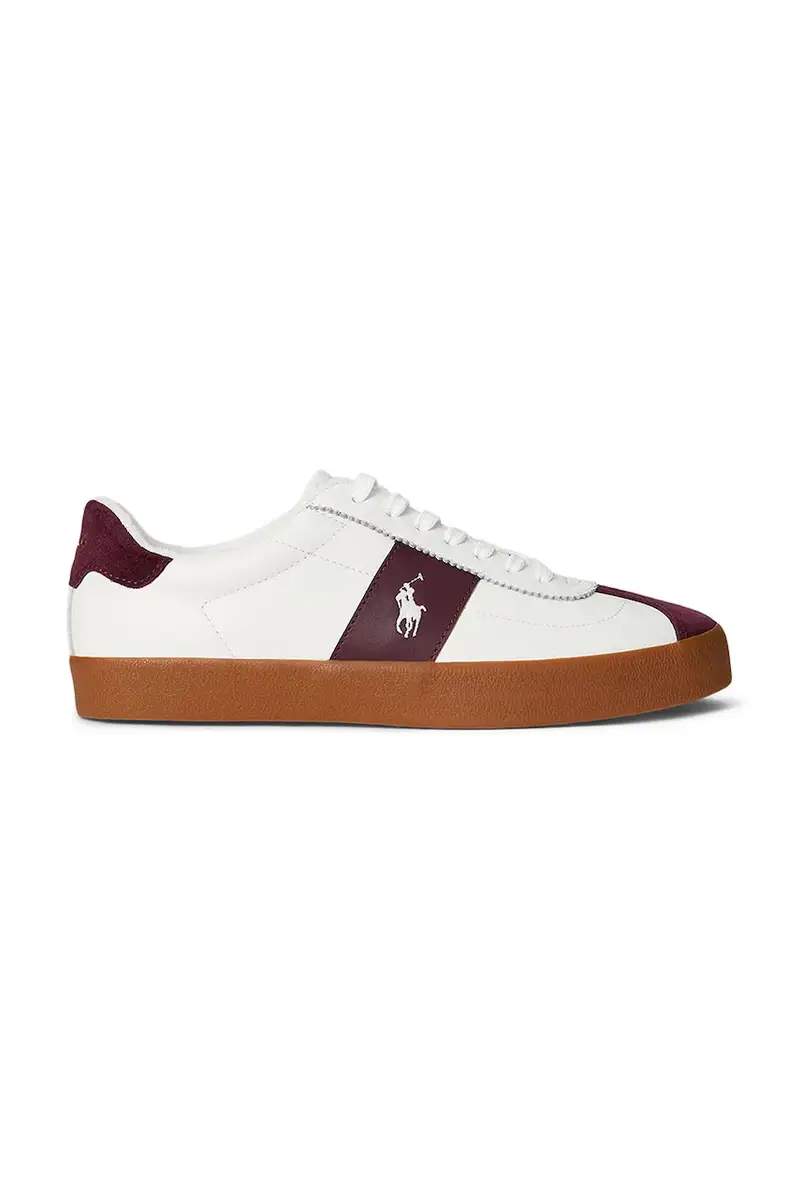 sneakers in pelle Court Vlc Pp Bianco