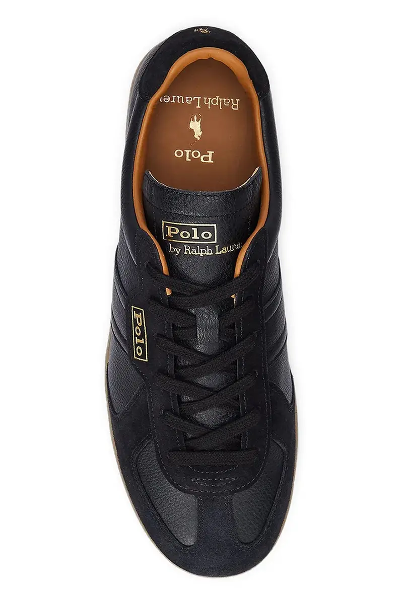 sneakers in pelle Field Court 100 uomo colore nero 809967531002 miniatura 4