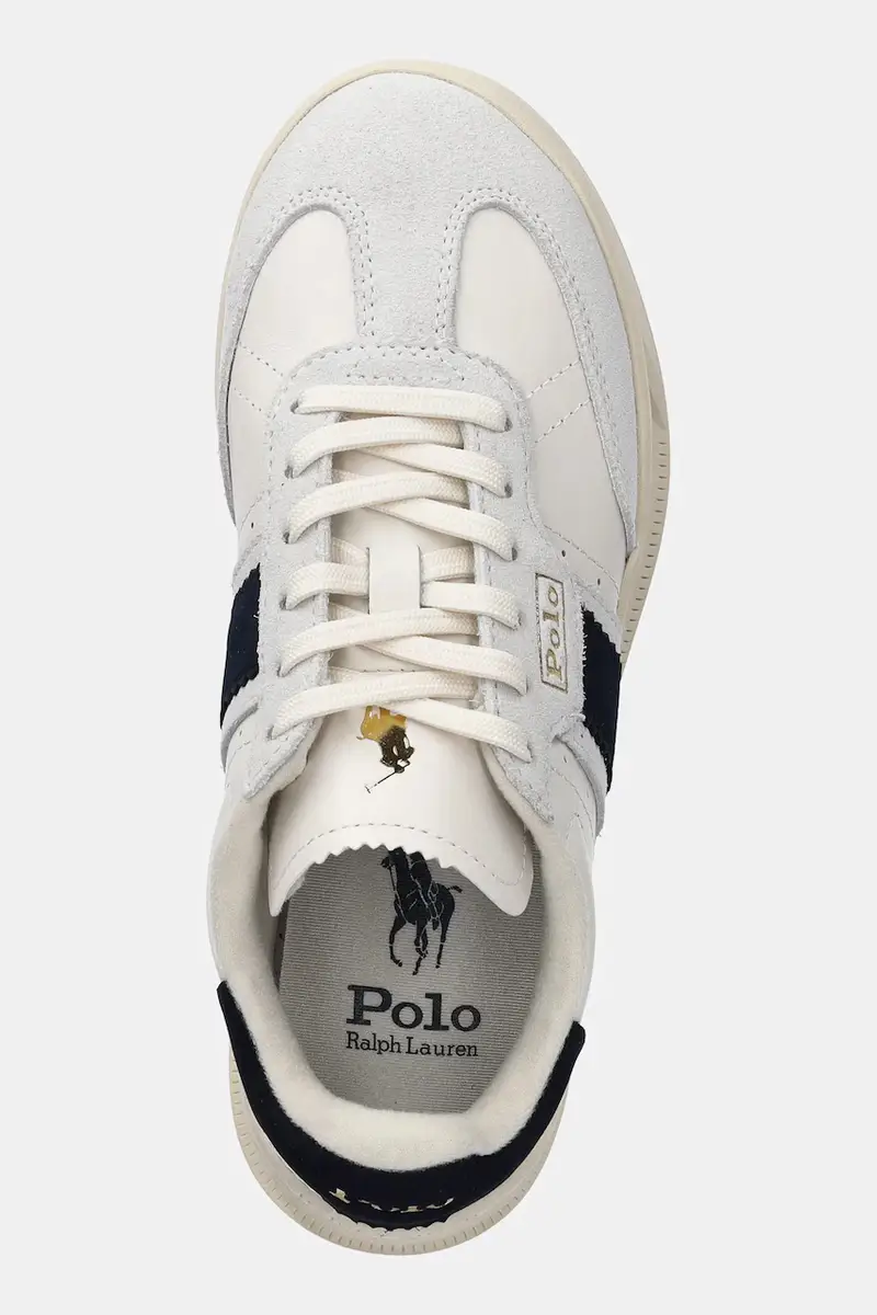 sneakers in pelle Heritage Aera Bianco miniatura 4