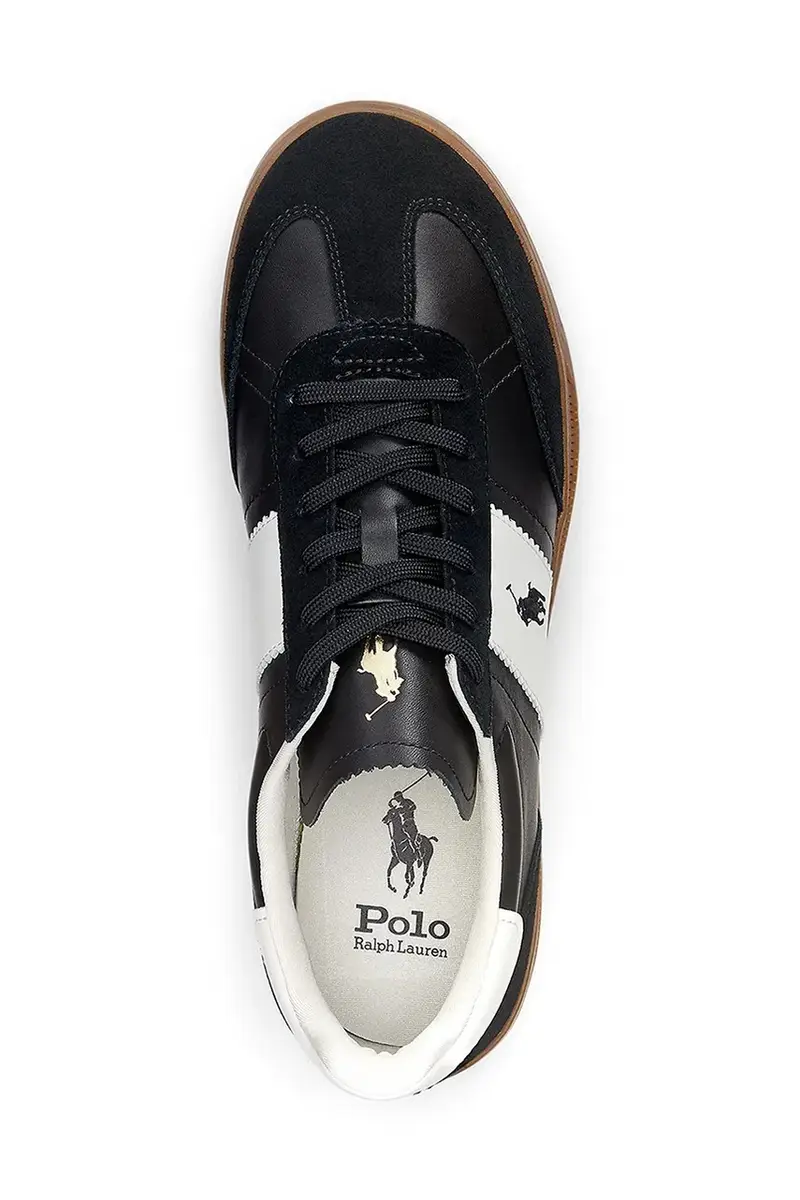 sneakers in pelle Hrt Aera Pp colore nero 809956119001 miniatura 4