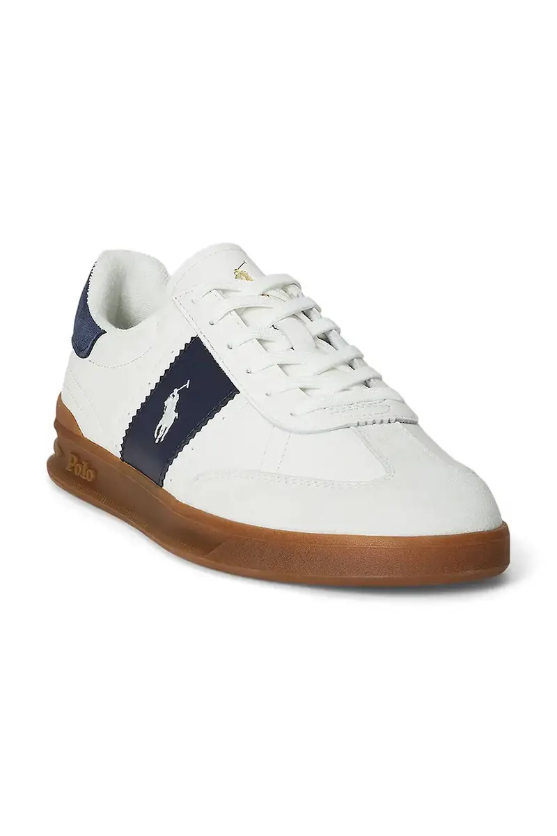 sneakers in pelle Hrt Aera Pp uomo colore bianco 809973706001 miniatura 2