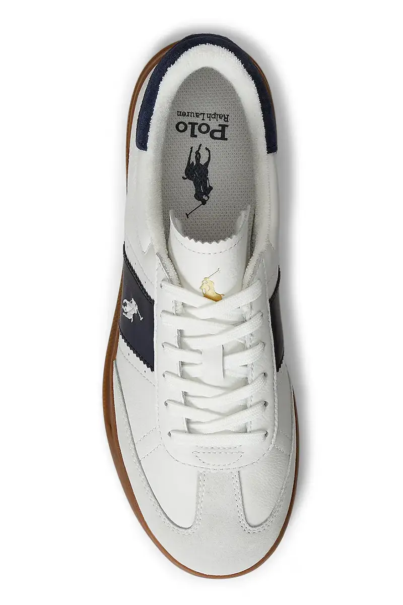 sneakers in pelle Hrt Aera Pp uomo colore bianco 809973706001 miniatura 4