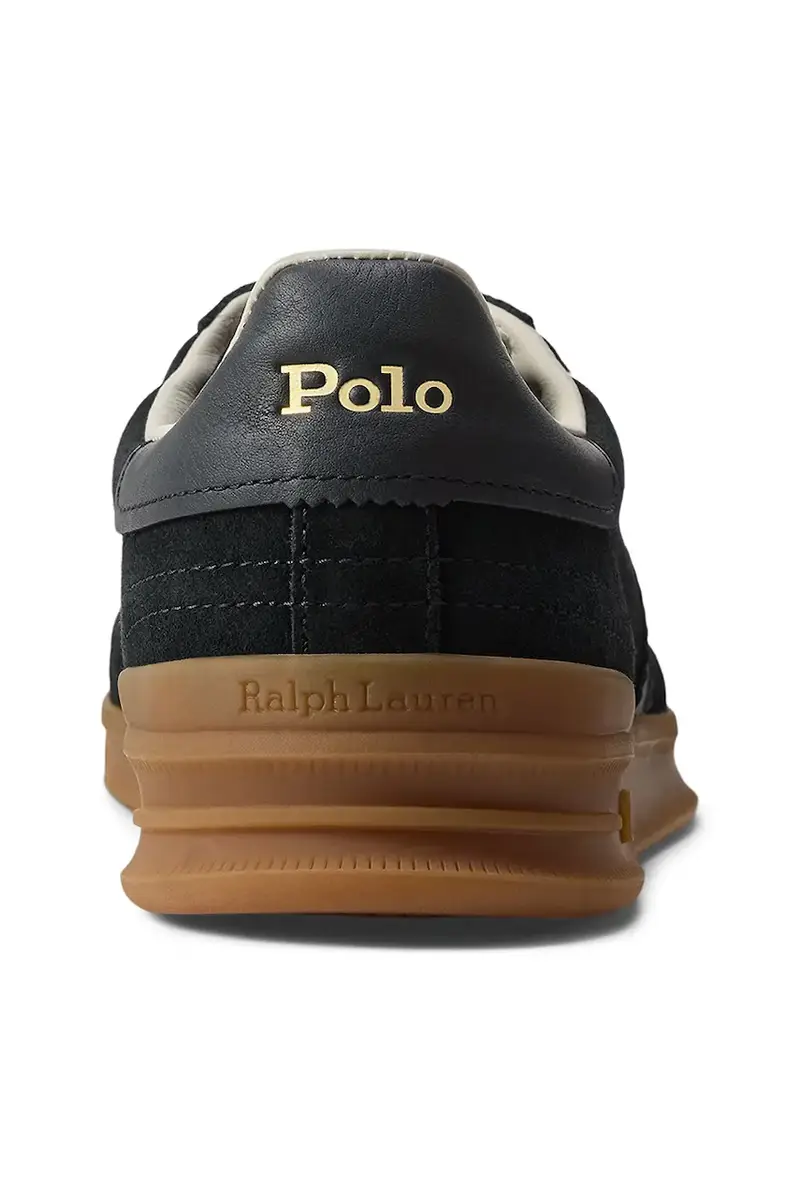 sneakers in pelle Hrt Aera Pp uomo colore nero 809978010001 miniatura 3