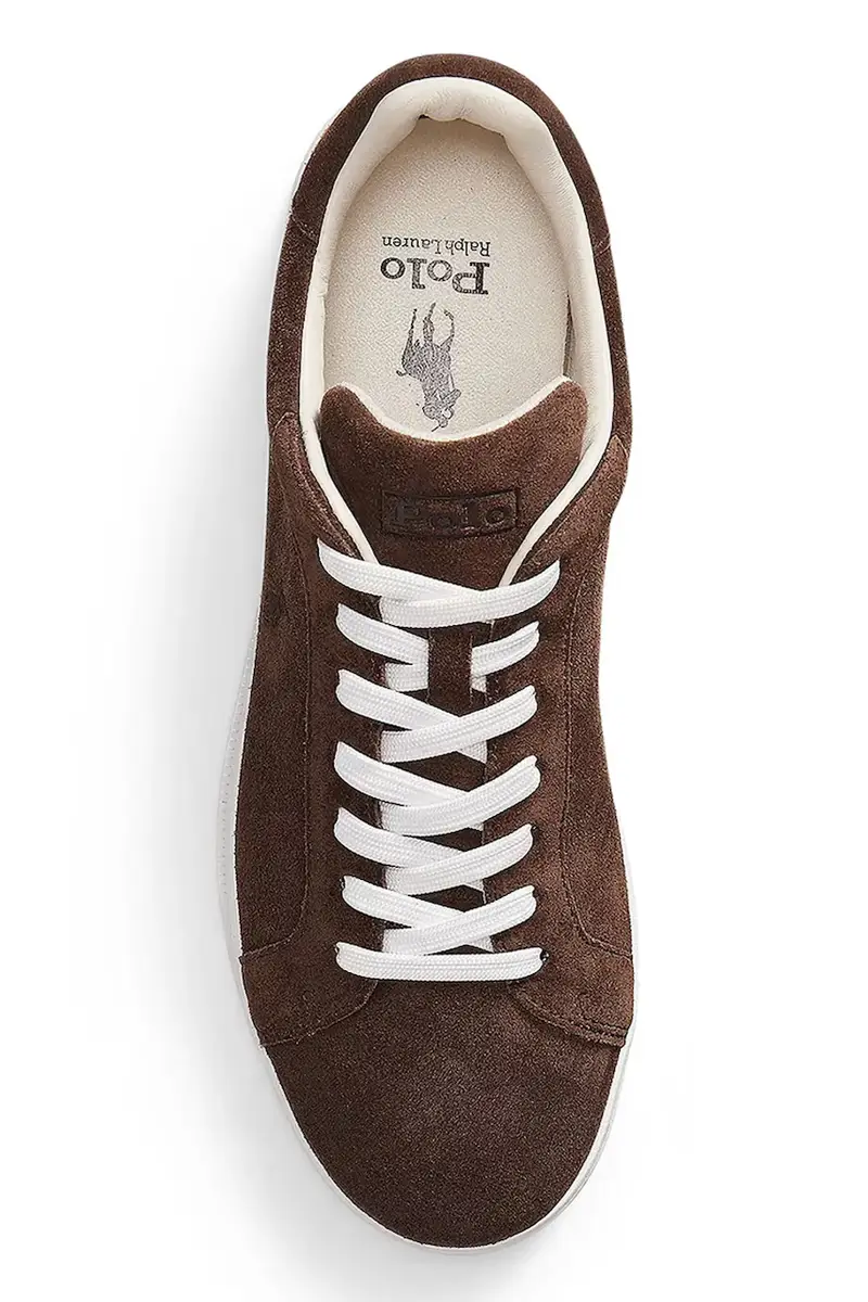 sneakers in pelle Hrt Crt Ii uomo colore marrone 809973732002 miniatura 4