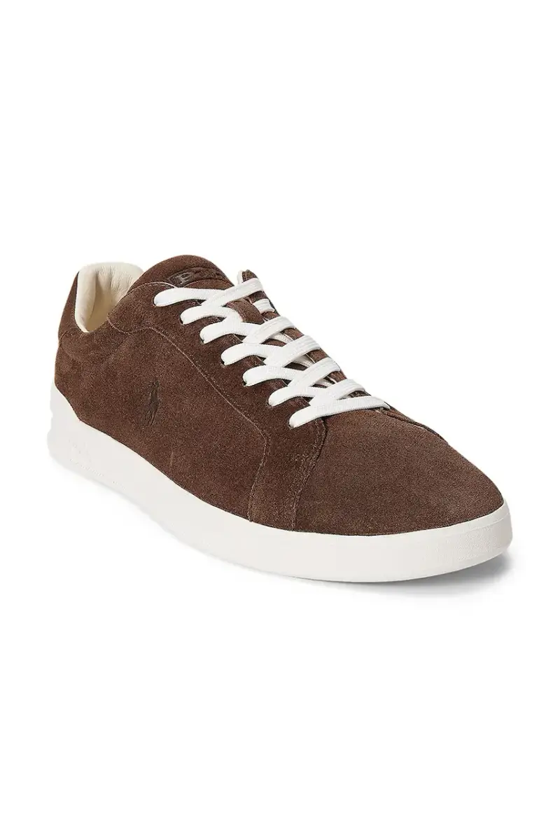 sneakers in pelle Hrt Crt Ii uomo colore marrone 809973732002 miniatura 2