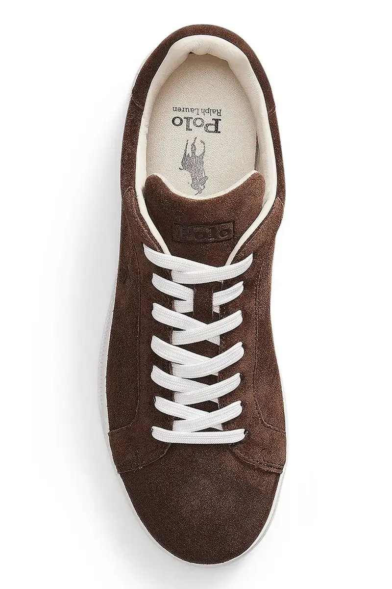 sneakers in pelle Hrt Crt Ii uomo colore marrone 809973732002 miniatura 4