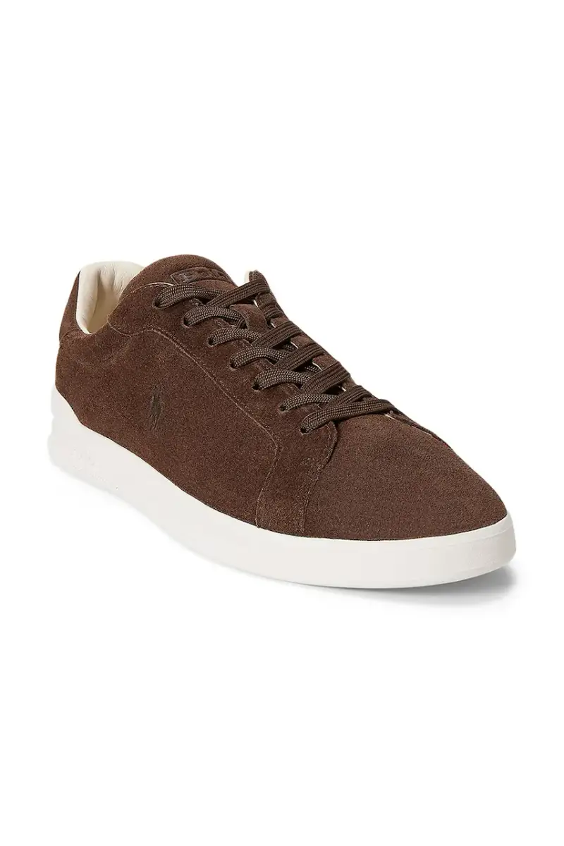 sneakers in pelle Hrt Crt Ii uomo colore marrone 809973732002 miniatura 5