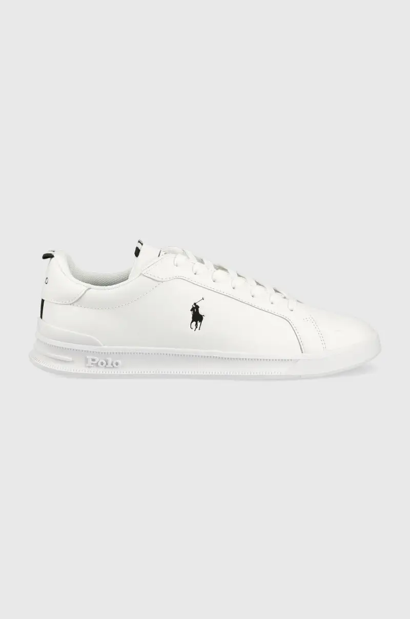 sneakers in pelle Hrt Ct II 8.09861E+11 Bianco