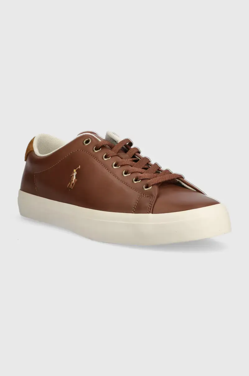 sneakers in pelle LONGWOOD Marrone miniatura 2