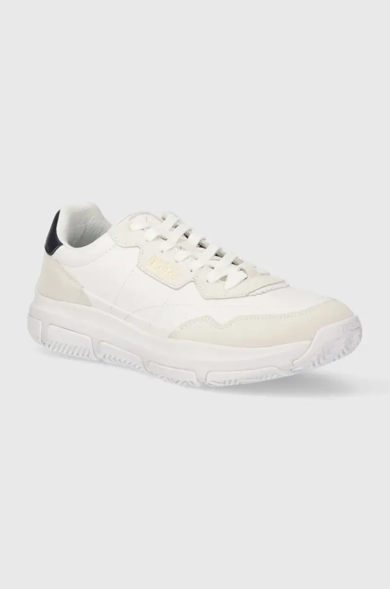 sneakers in pelle Spa Racer100 colore bianco 809931239001