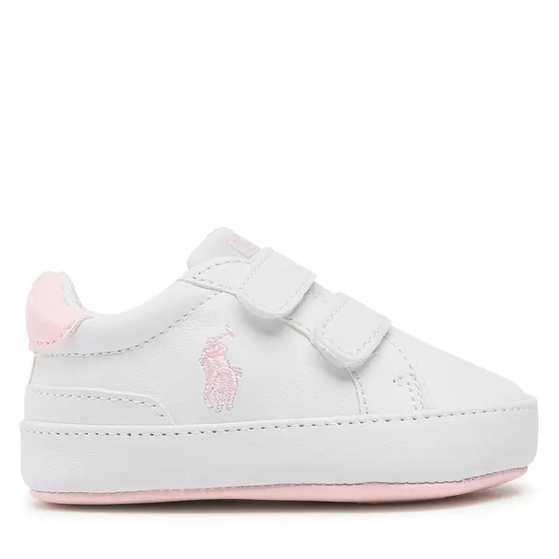 Sneakers Polo Ralph Lauren Heritage Court Ii Ez Layette RL100733 Bianco