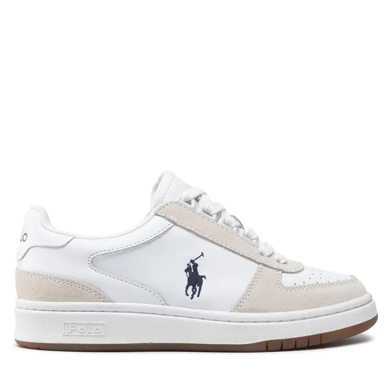 Sneakers Polo Ralph Lauren Polo Crt Pp 809834463002 Bianco