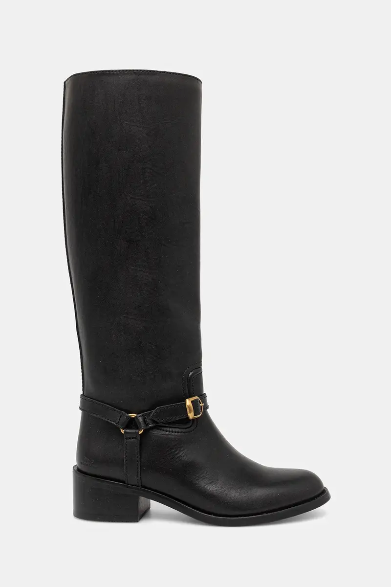 stivali in pelle Riding Boot colore nero 818963422002 miniatura 2