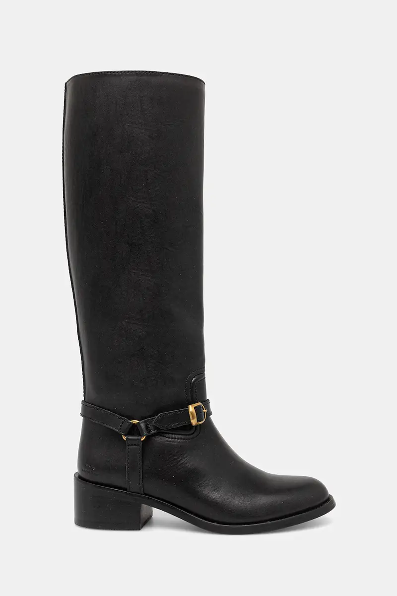 stivali in pelle Riding Boot colore nero 818963422002 miniatura 2