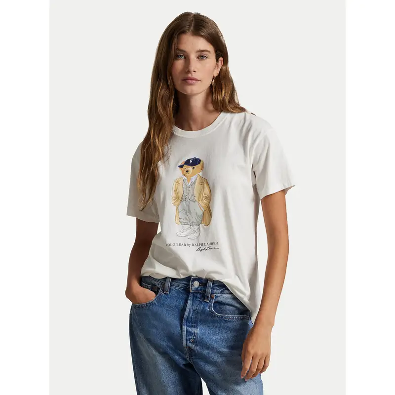 T-shirt 211971752001 Bianco Straight Fit