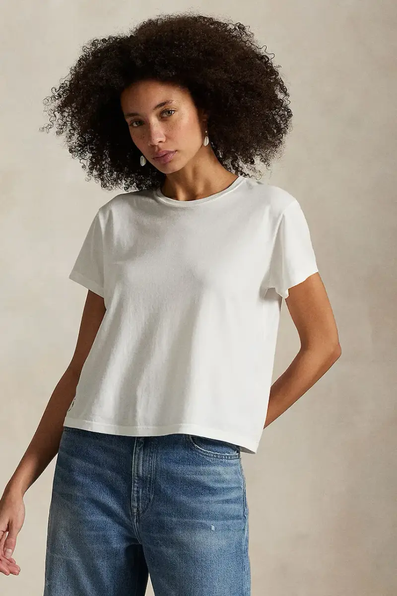 Polo Ralph Lauren T-shirt Donna Bianco 3124741