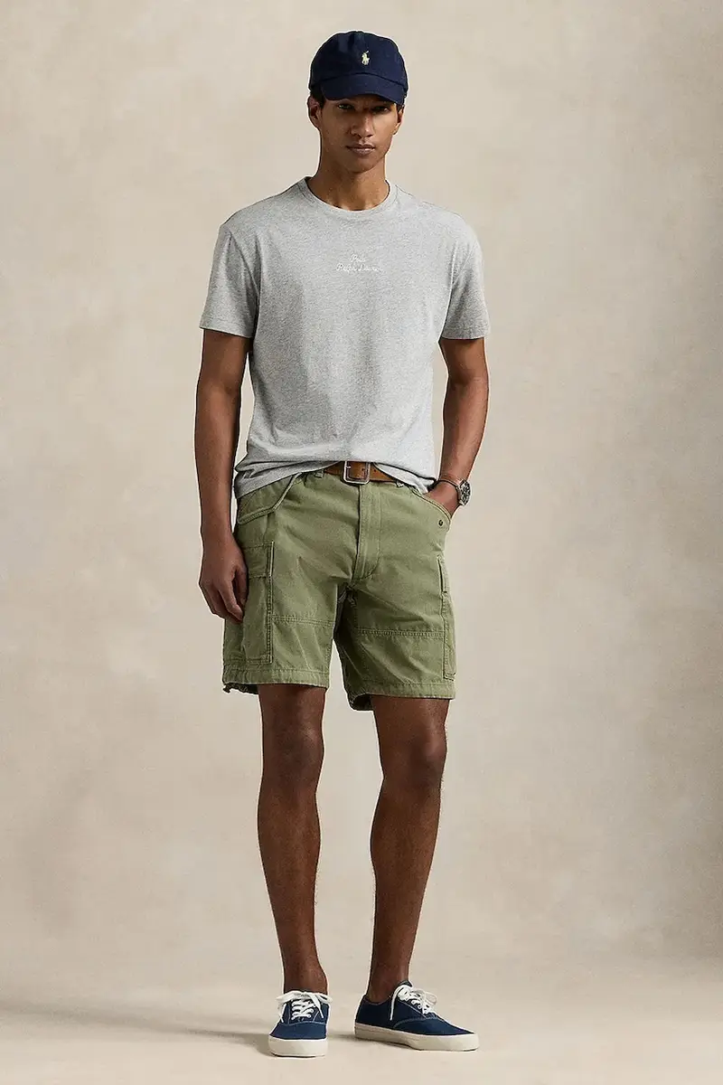 t-shirt in cotone colore nero 710936585 Grigio