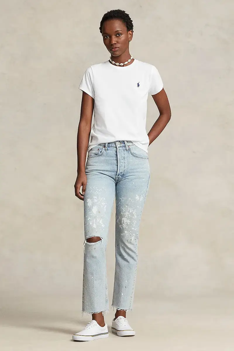 Polo Ralph Lauren Polo Donna Bianco 3242758 miniatura 3