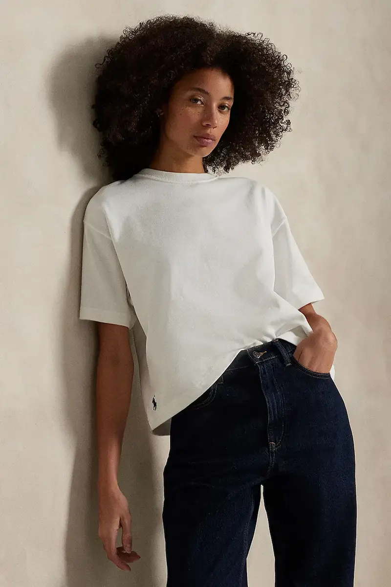 Polo Ralph Lauren Polo Donna Bianco 3881346 miniatura 5