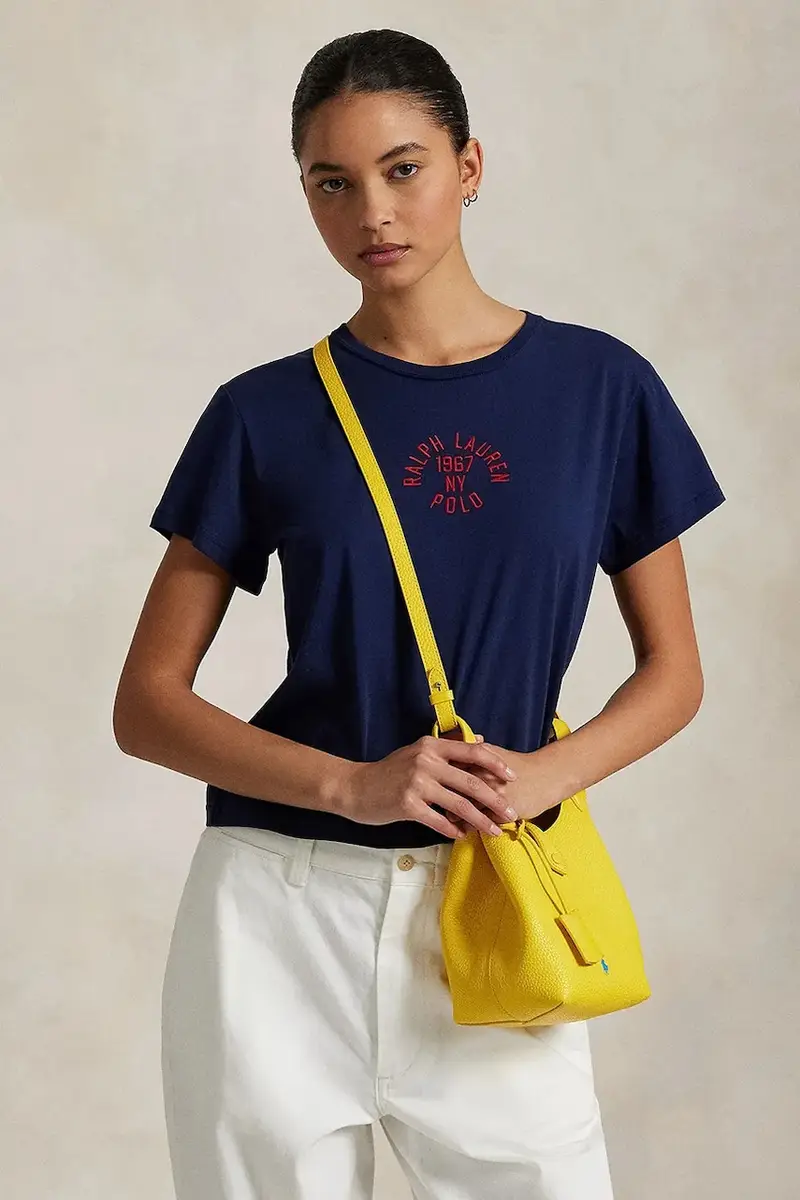 Polo Ralph Lauren T-shirt Donna Blu 2221386