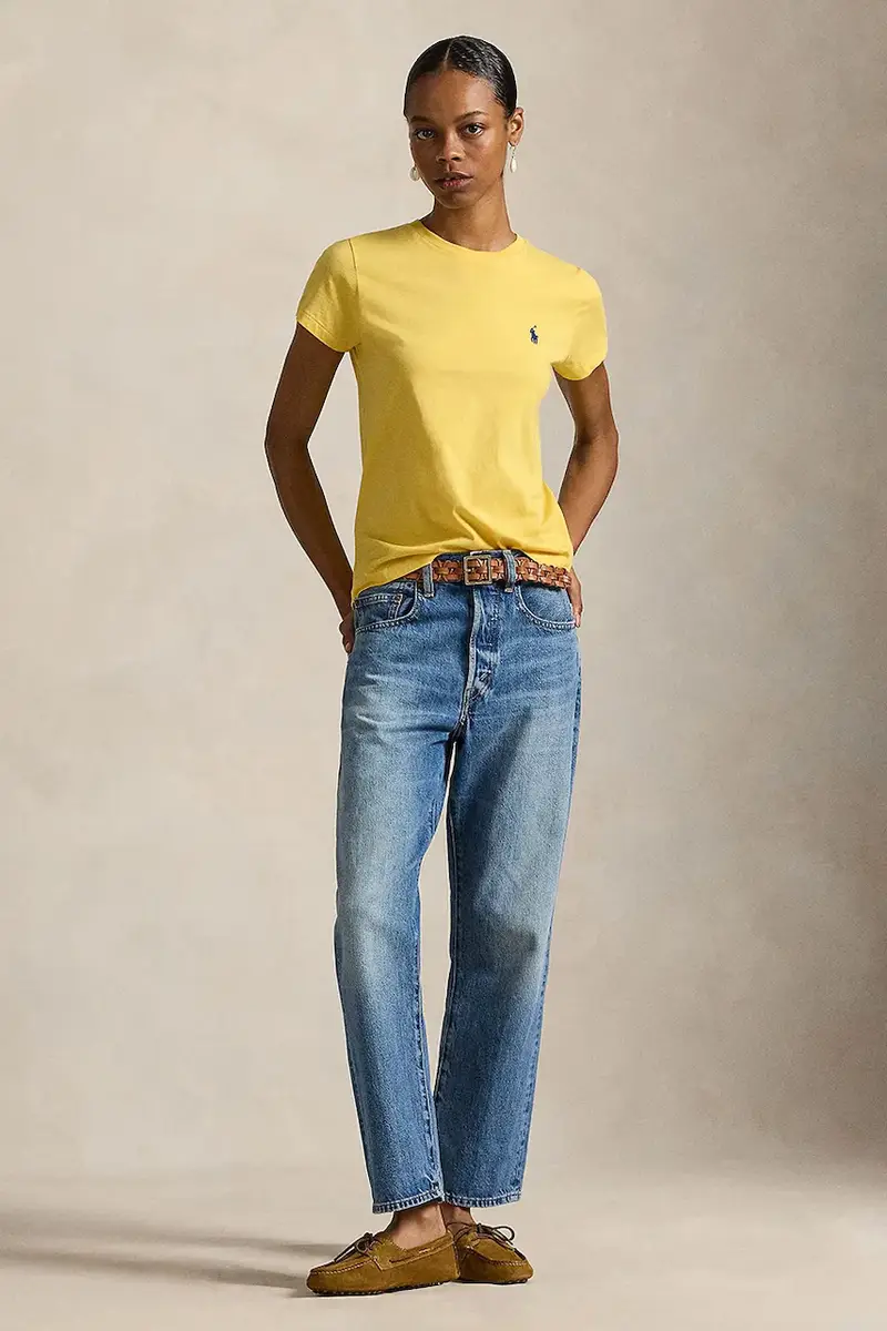 Polo Ralph Lauren Polo Donna Giallo 3944093 miniatura 3