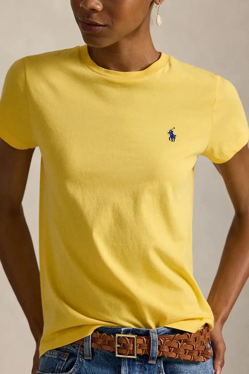 Polo Ralph Lauren Polo Donna Giallo 3944093 miniatura 4
