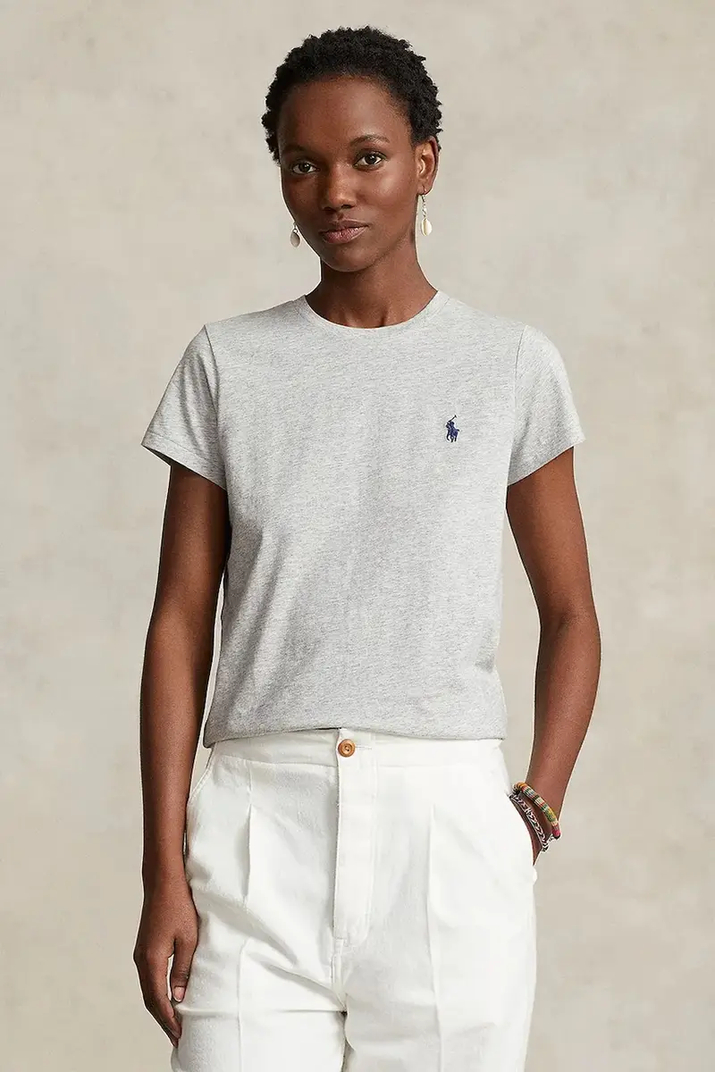 Polo Ralph Lauren Polo Donna Grigio 2250395