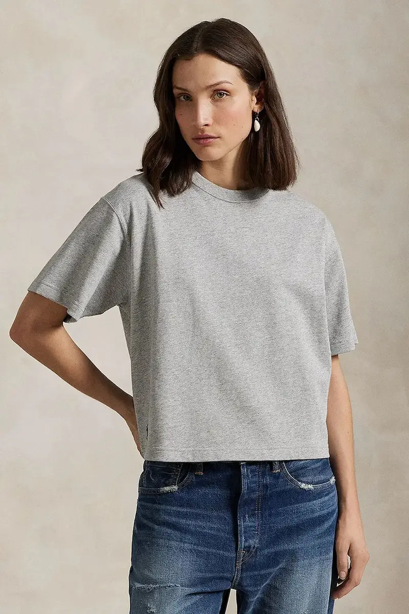 Polo Ralph Lauren T-shirt Donna Grigio 2250086