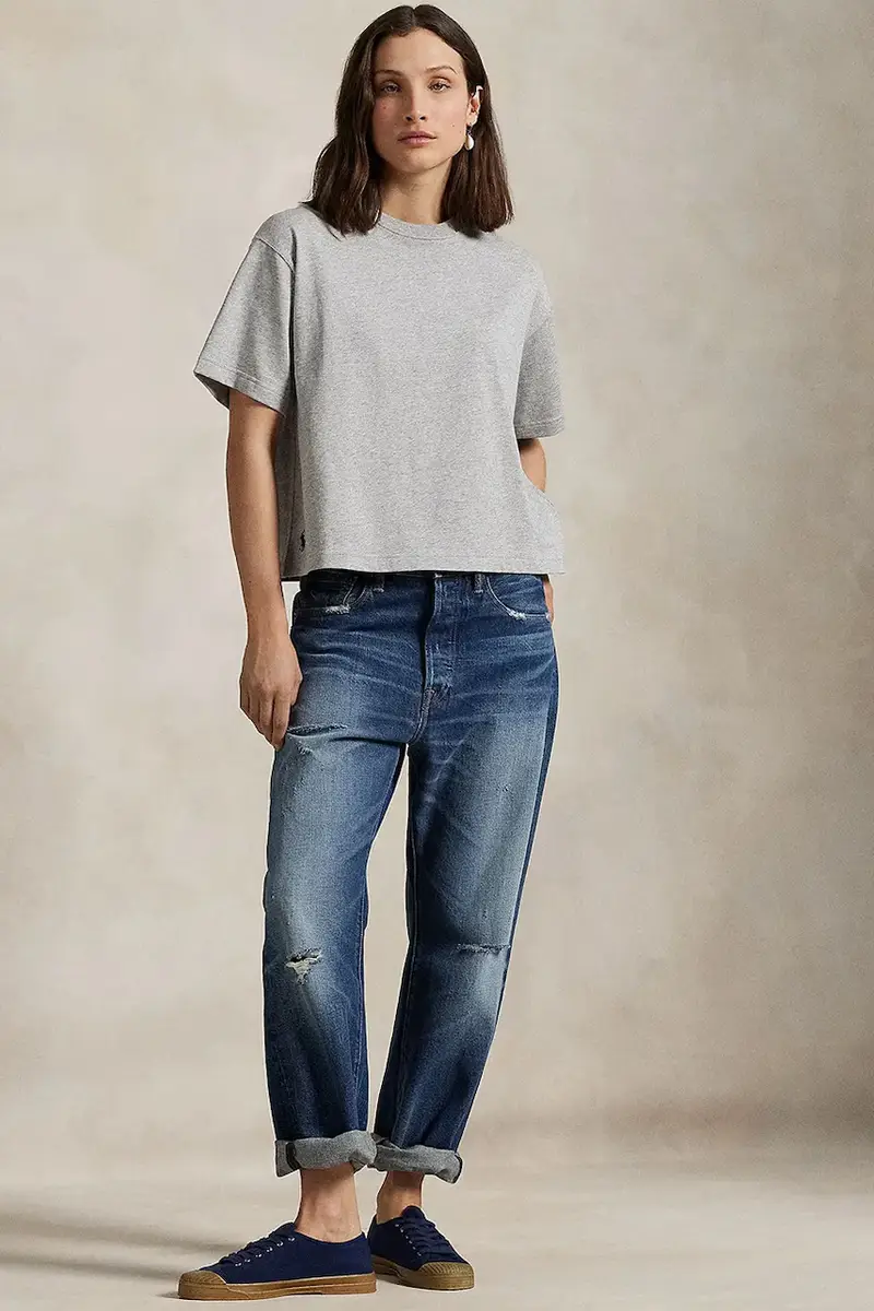 Polo Ralph Lauren Polo Donna Grigio 3609730 miniatura 3