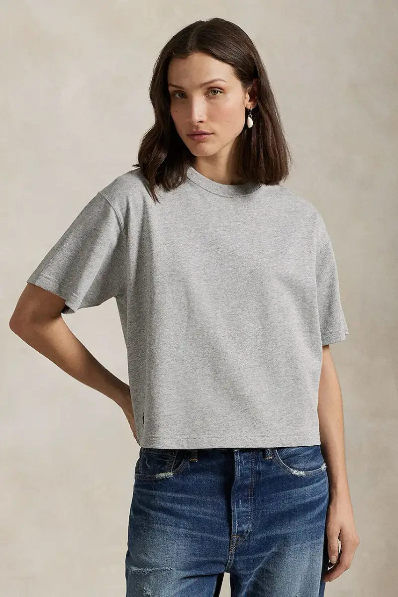 Polo Ralph Lauren T-shirt Donna Grigio 3609730