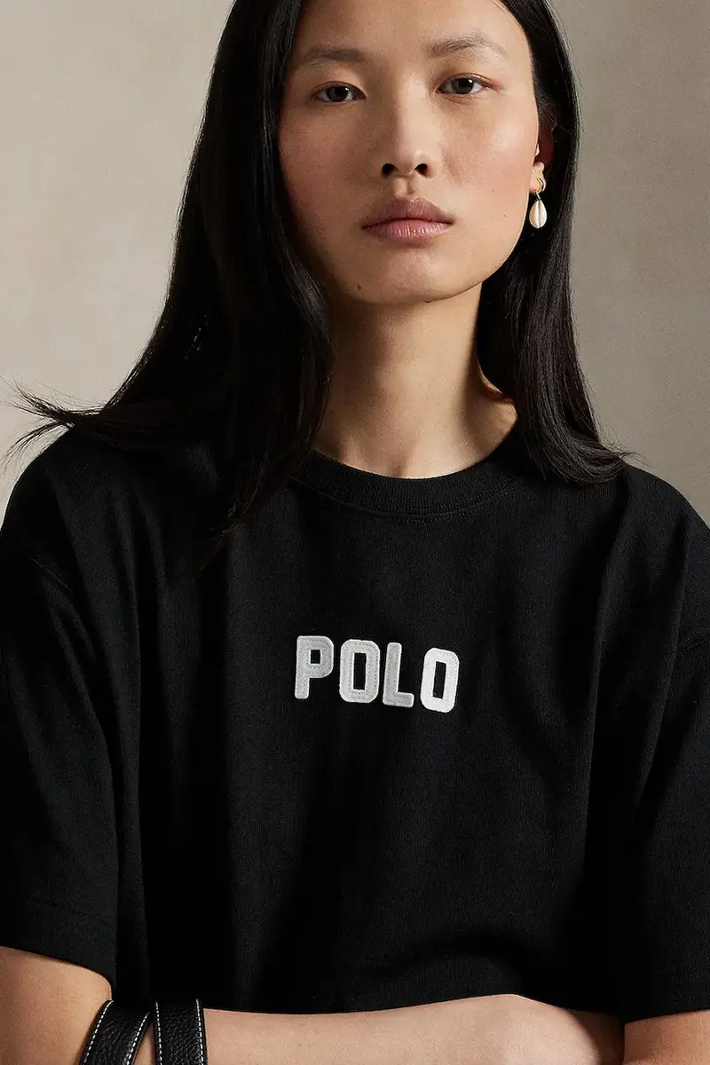 Polo Ralph Lauren Polo Donna Nero 3636444 miniatura 4