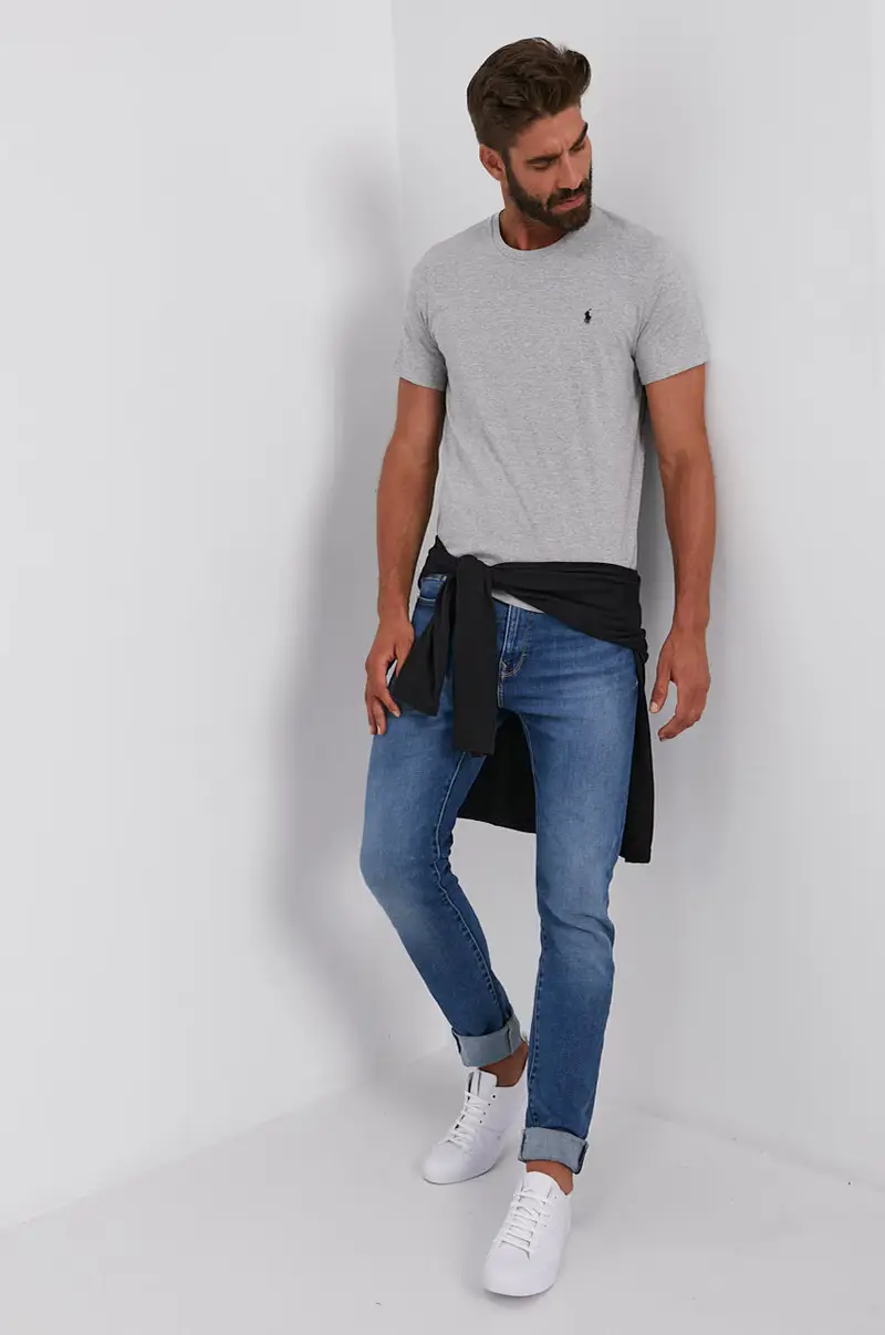 Polo Ralph Lauren Polo Grigio 3608716 miniatura 2