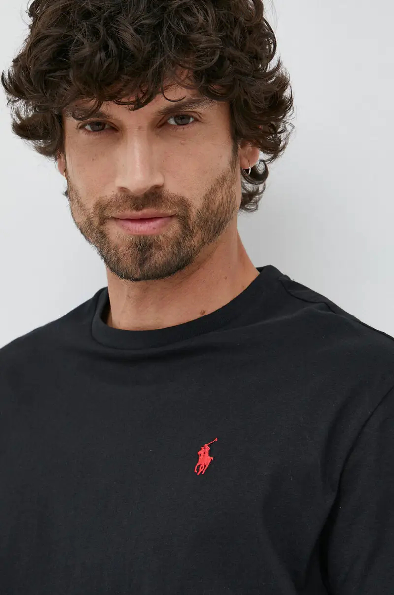 Polo Ralph Lauren T-shirt Nero 3906074 miniatura 4
