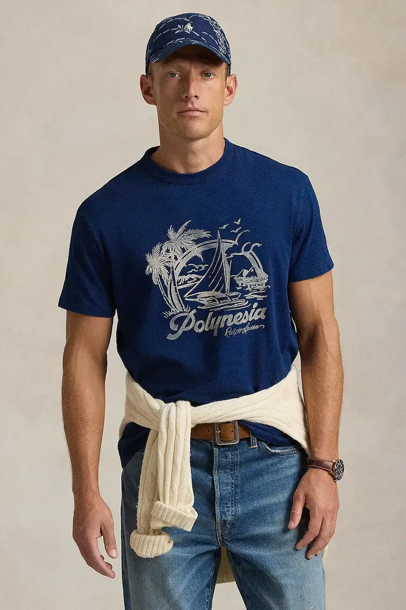 Polo Ralph Lauren T-shirt Uomo Blu 3790619
