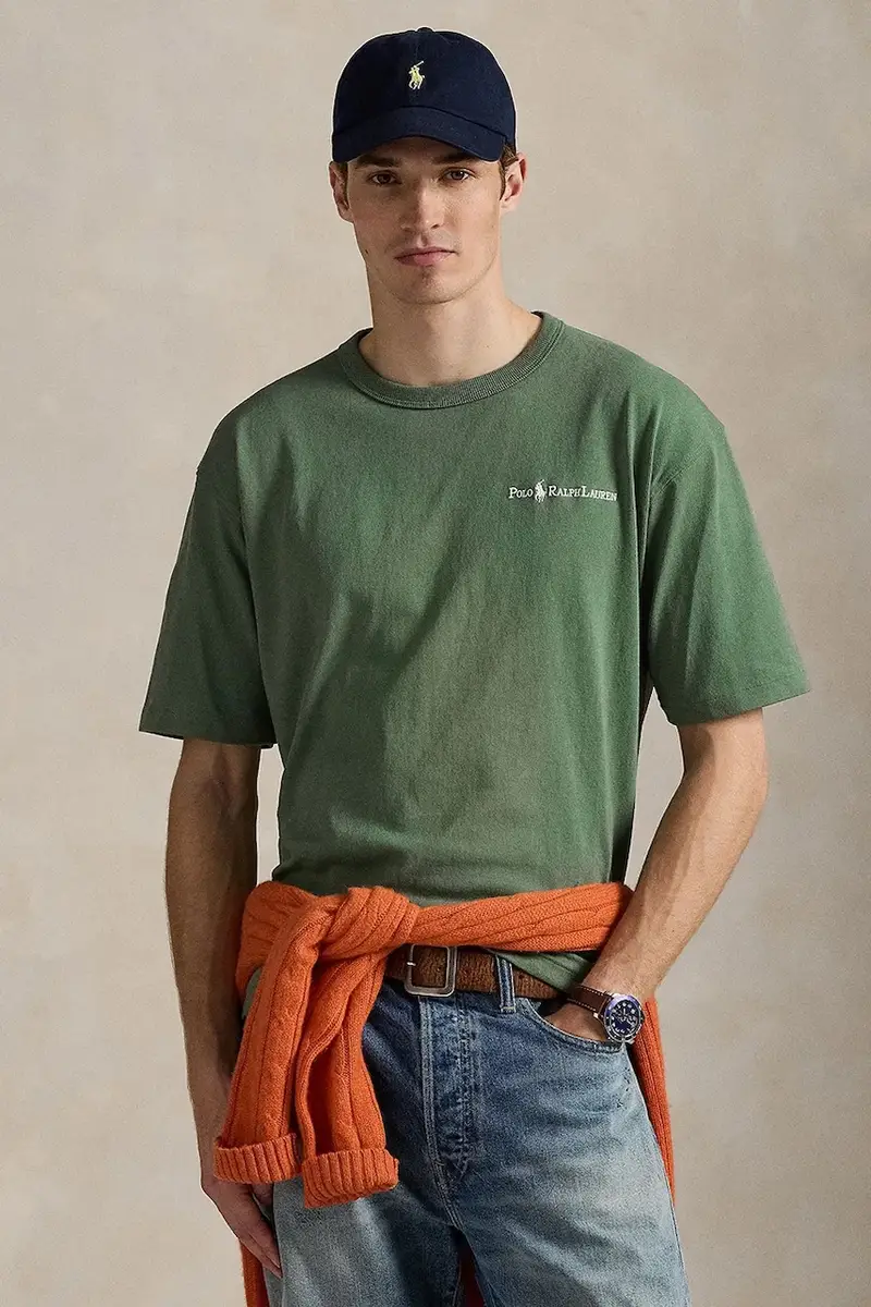 Polo Ralph Lauren T-shirt Uomo Verde 2261506