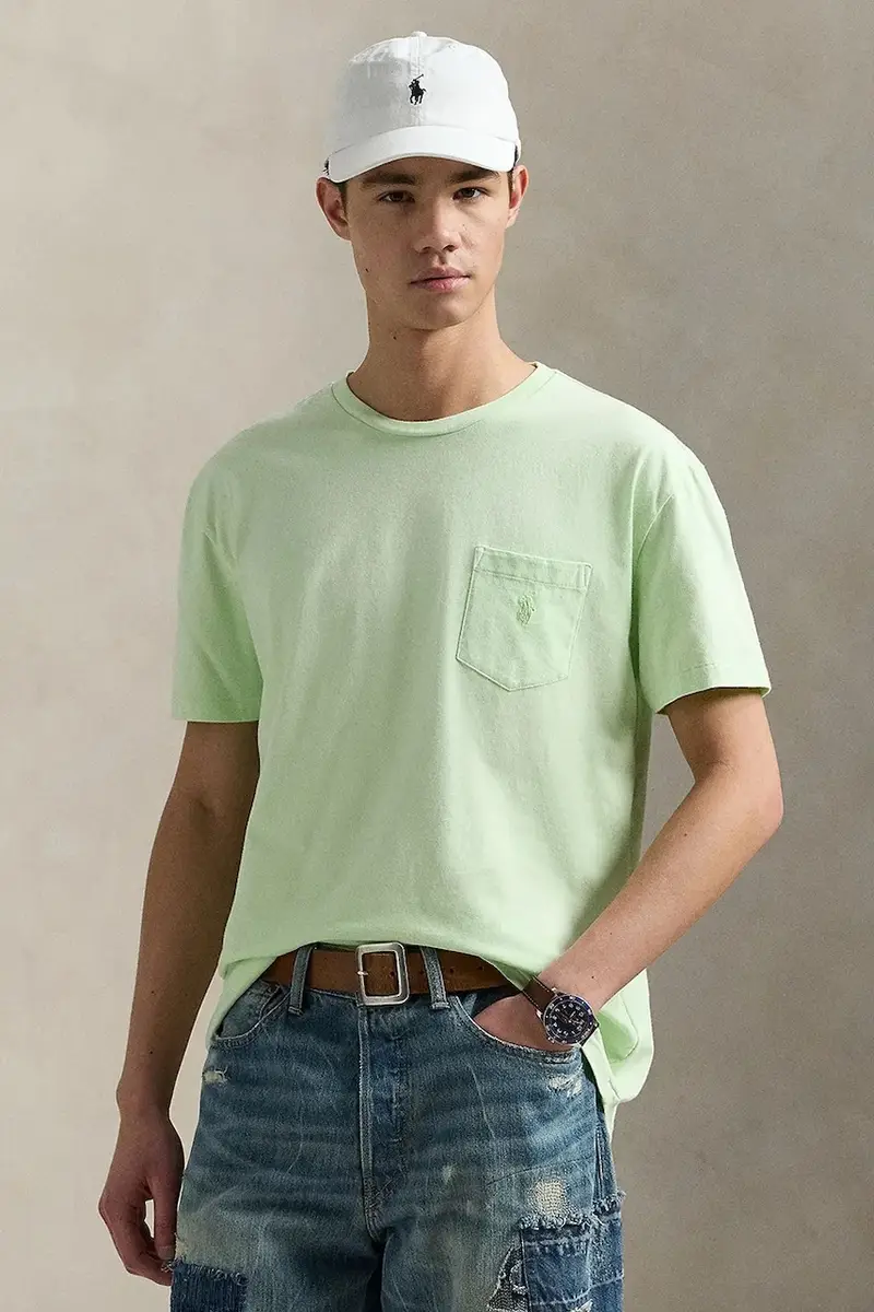 Polo Ralph Lauren T-shirt Uomo Verde 2261362