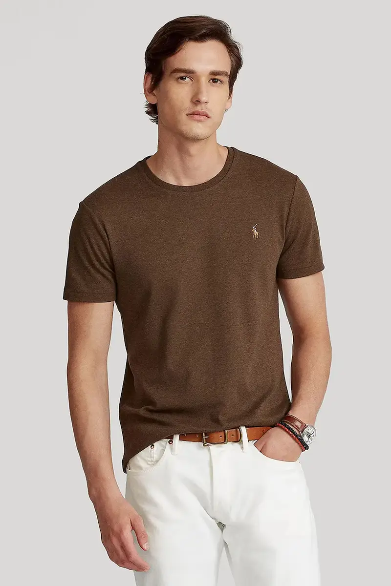 Polo Ralph Lauren T-shirt Uomo Marrone 3944123