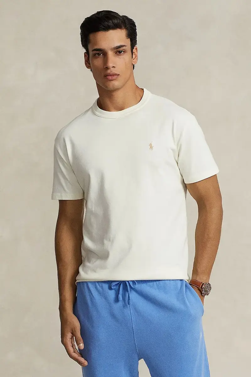 Polo Ralph Lauren T-shirt Uomo Beige 2242907