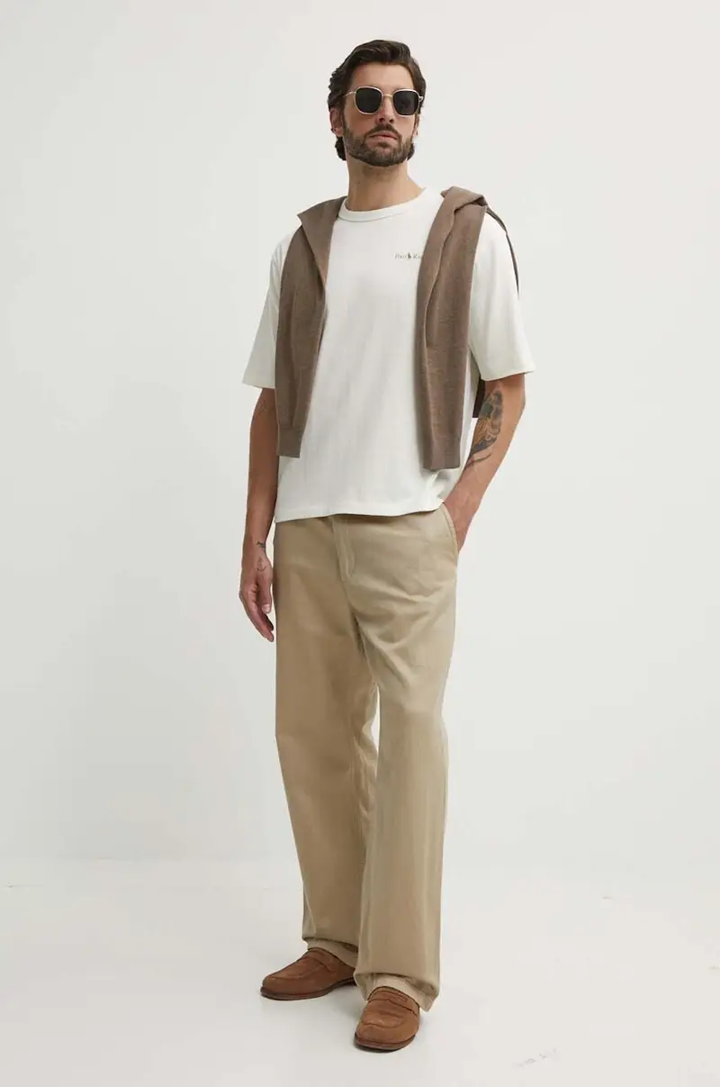 Polo Ralph Lauren Polo Uomo Beige 3880837 miniatura 2