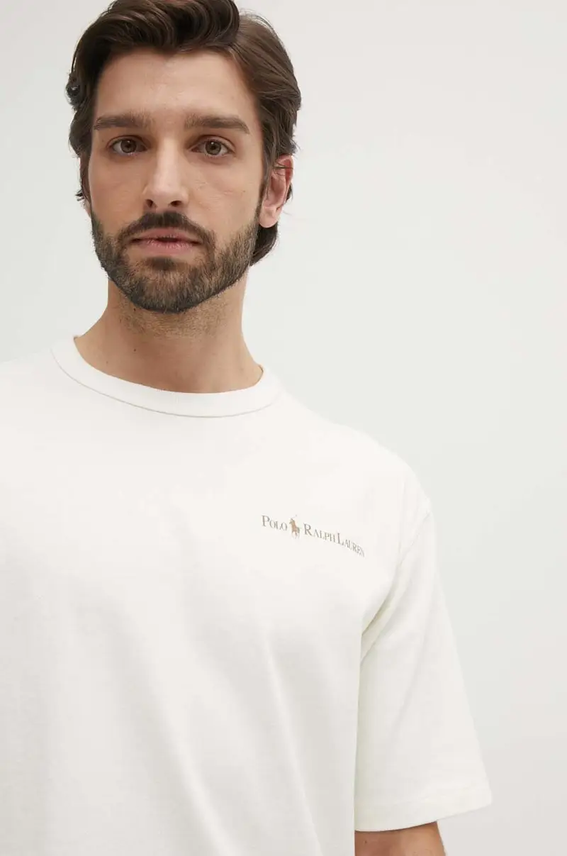 Polo Ralph Lauren Polo Uomo Beige 3880837 miniatura 4