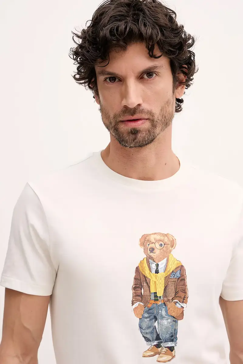 Polo Ralph Lauren Polo Uomo Beige 3906020 miniatura 4