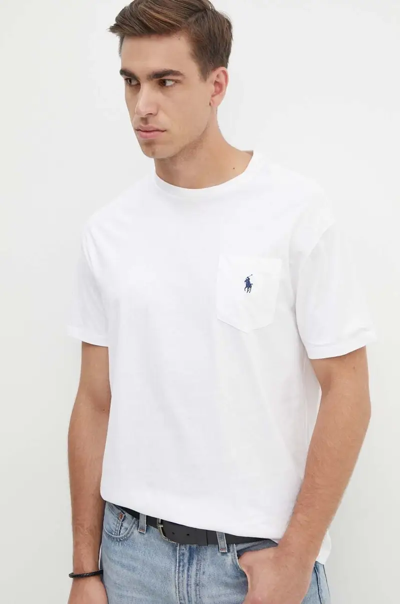Polo Ralph Lauren T-shirt Uomo Bianco 2245282