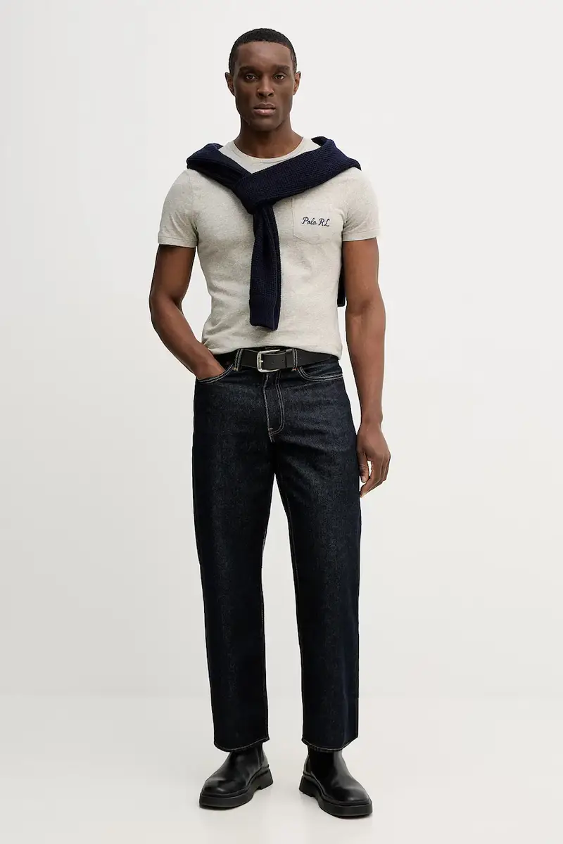 Polo Ralph Lauren Polo Uomo Grigio 3925884 miniatura 2