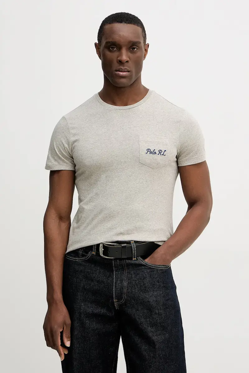 Polo Ralph Lauren T-shirt Uomo Grigio 3925884