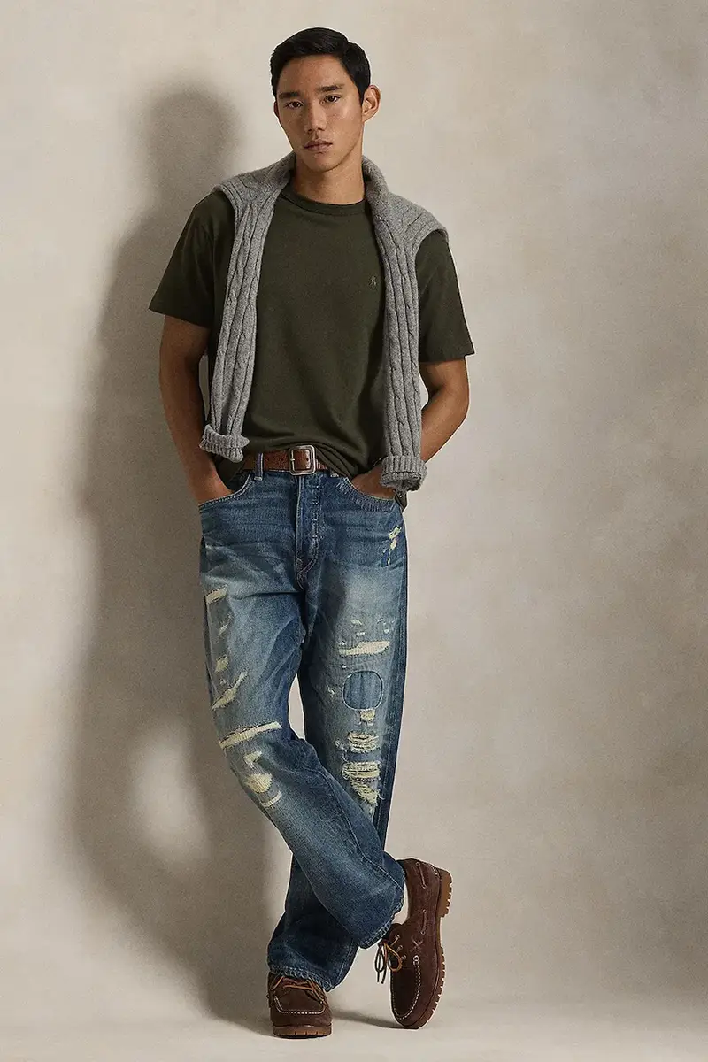 Polo Ralph Lauren Polo Uomo Verde 3670261 miniatura 3