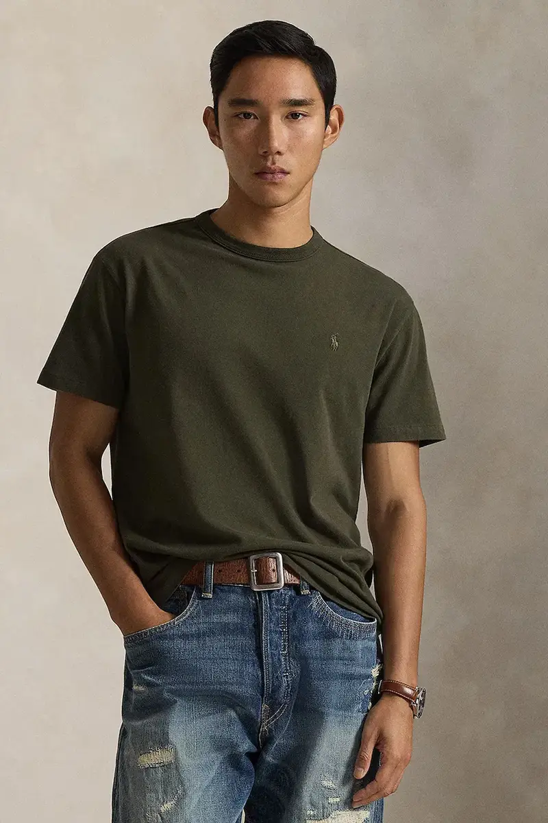 Polo Ralph Lauren T-shirt Uomo Verde 3670261