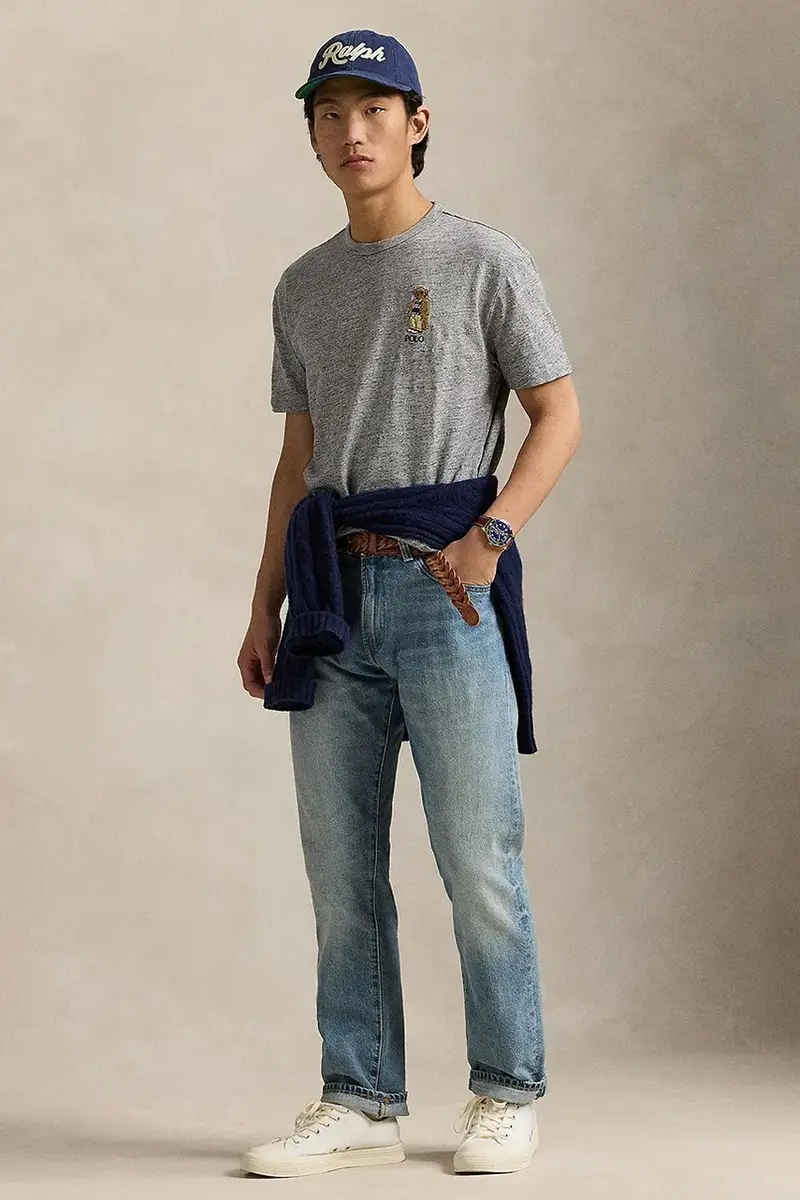 Polo Ralph Lauren Polo Uomo Grigio 3610076 miniatura 3